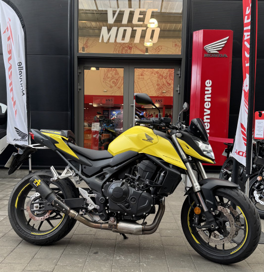 HONDA CB750 HONRET JAUNE MAT A2 - VALENCIENNES